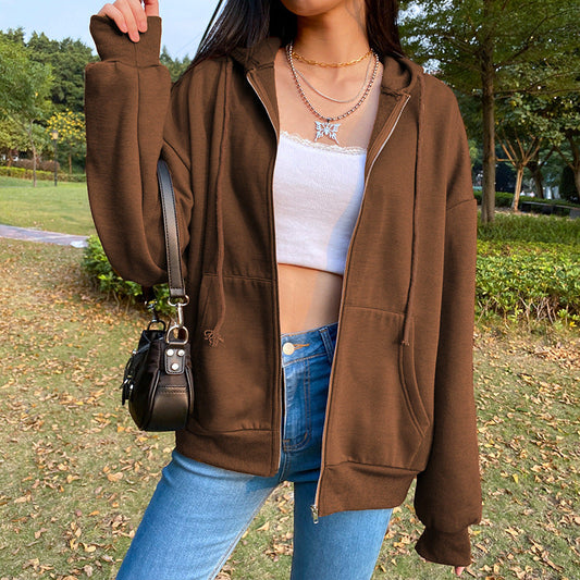 Women's Y2K Zip-Up Hoodie