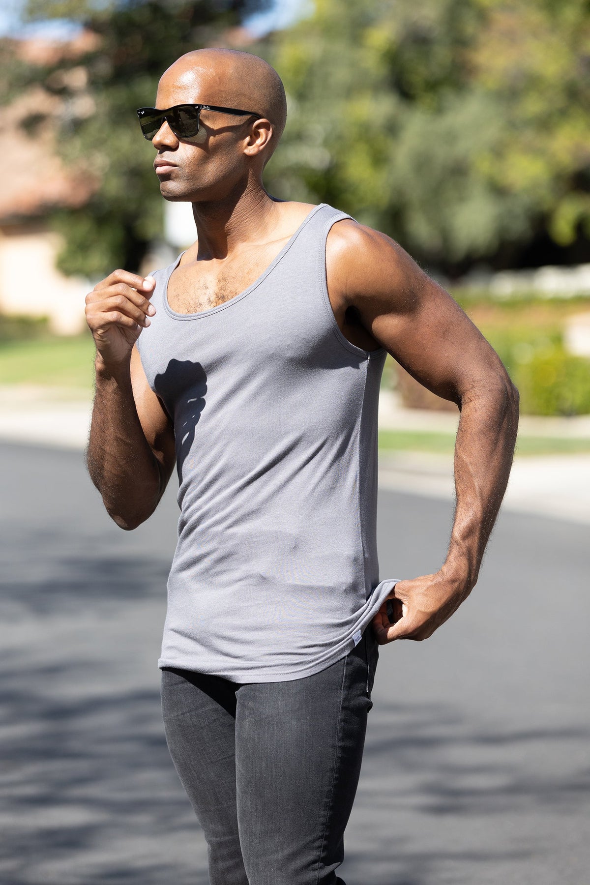 Men's Bamboo Viscose Tank Top – Organic Cotton