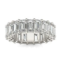 6.25 CTW Emerald-Cut Lab-Grown Diamond Eternity Ring