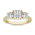3.00 CTW Lab-Grown Diamond Three-Stone Engagement Ring