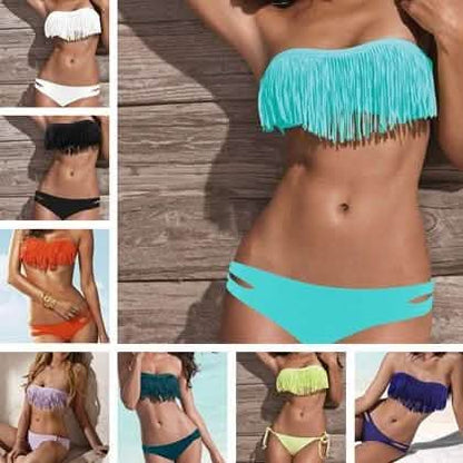 Women's Fringe Bikini Set – 2-Piece