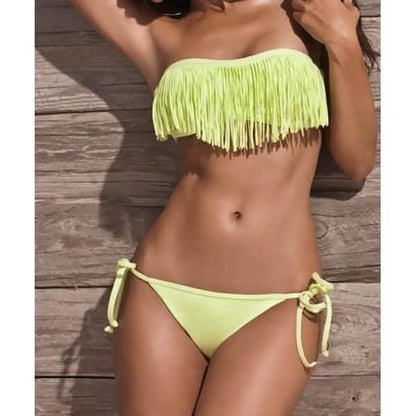 Women's Fringe Bikini Set – 2-Piece