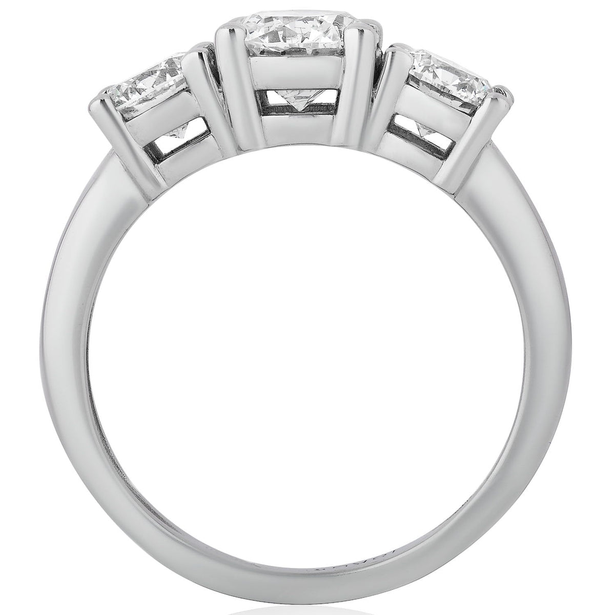 3.00 CTW Lab-Grown Diamond Three-Stone Engagement Ring