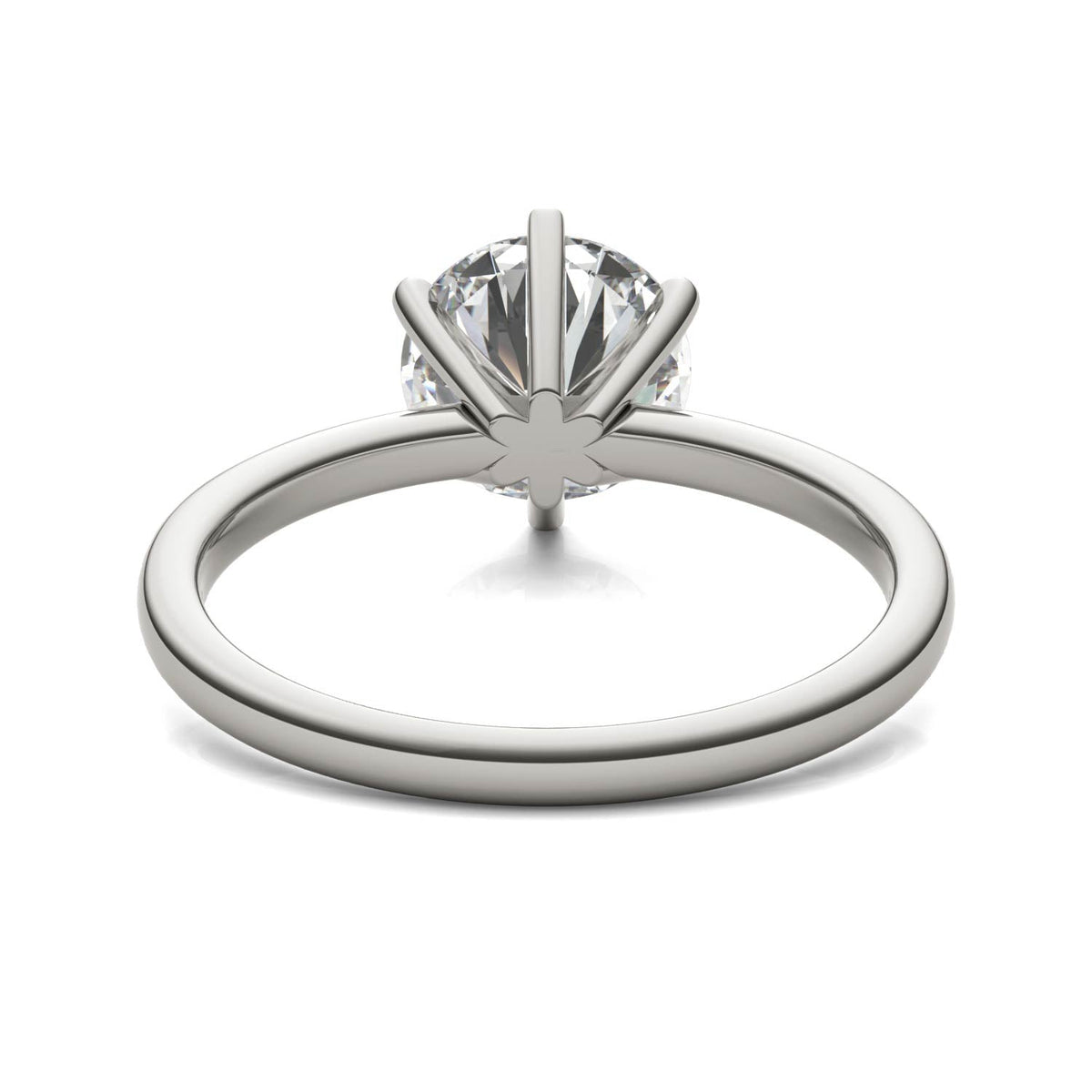 2.00 CTW Lab-Grown Diamond Solitaire Engagement Ring – Your Choice of Stone Shape