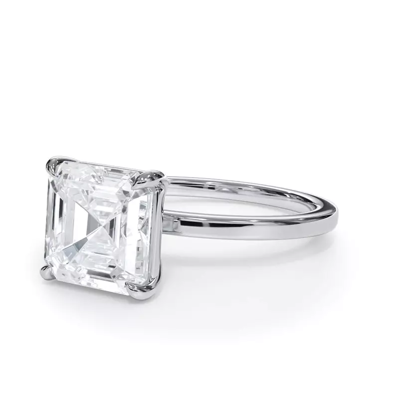2.00 CTW Lab-Grown Diamond Solitaire Engagement Ring – Your Choice of Stone Shape