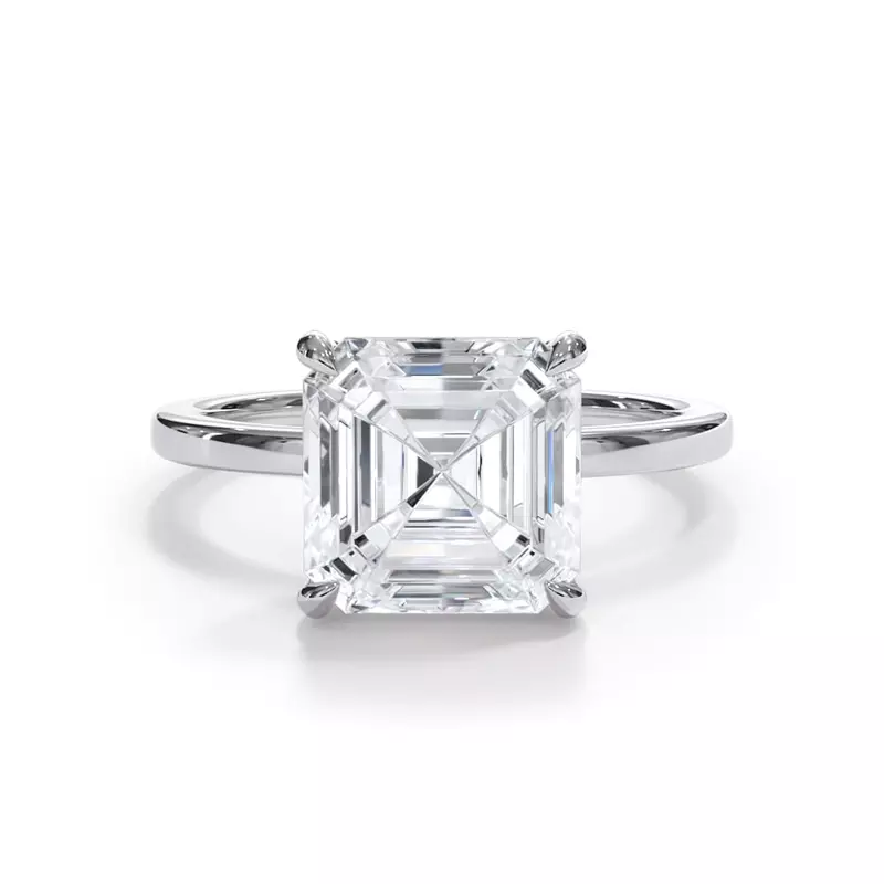 2.00 CTW Lab-Grown Diamond Solitaire Engagement Ring – Your Choice of Stone Shape