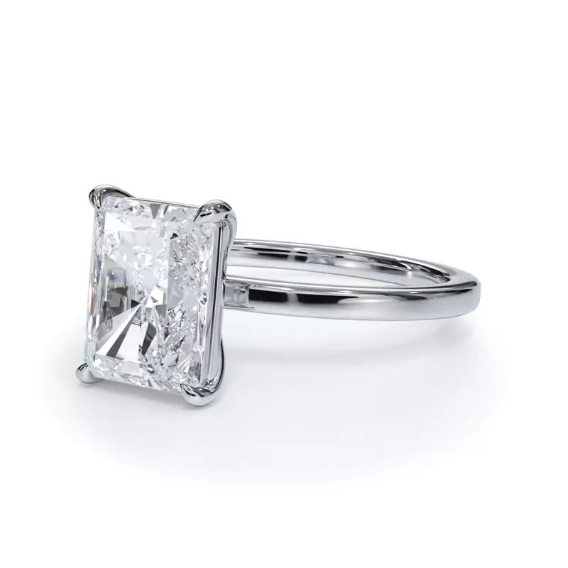 2.00 CTW Lab-Grown Diamond Solitaire Engagement Ring – Your Choice of Stone Shape
