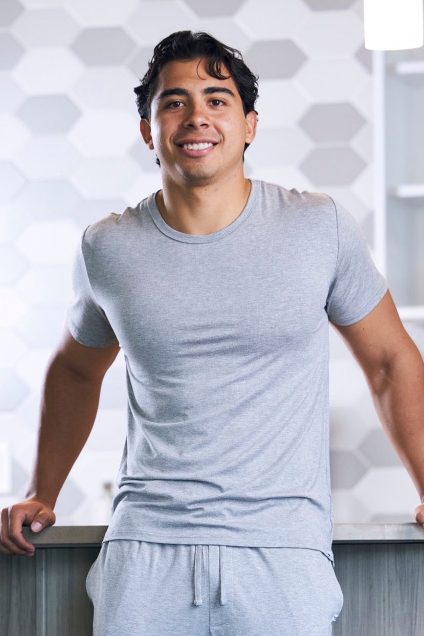 Men's Bamboo Lounge T-Shirt – Short Sleeve