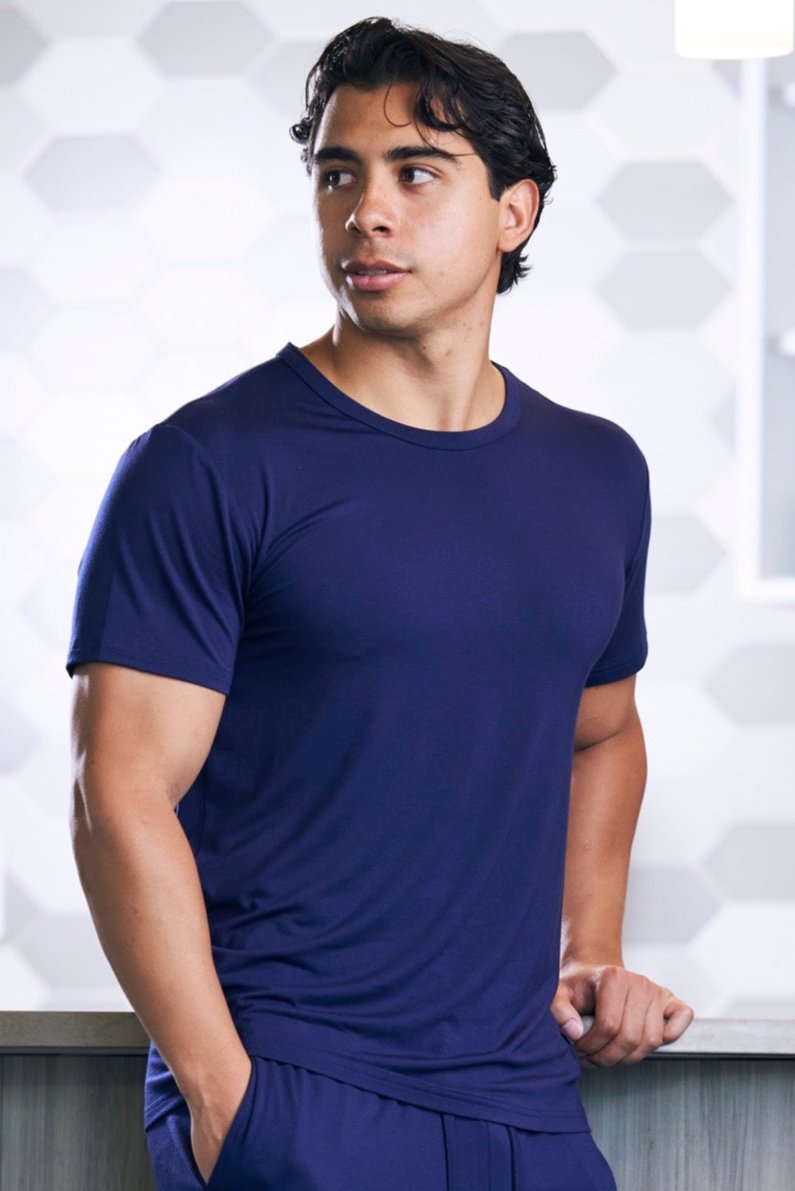 Men's Bamboo Lounge T-Shirt – Short Sleeve