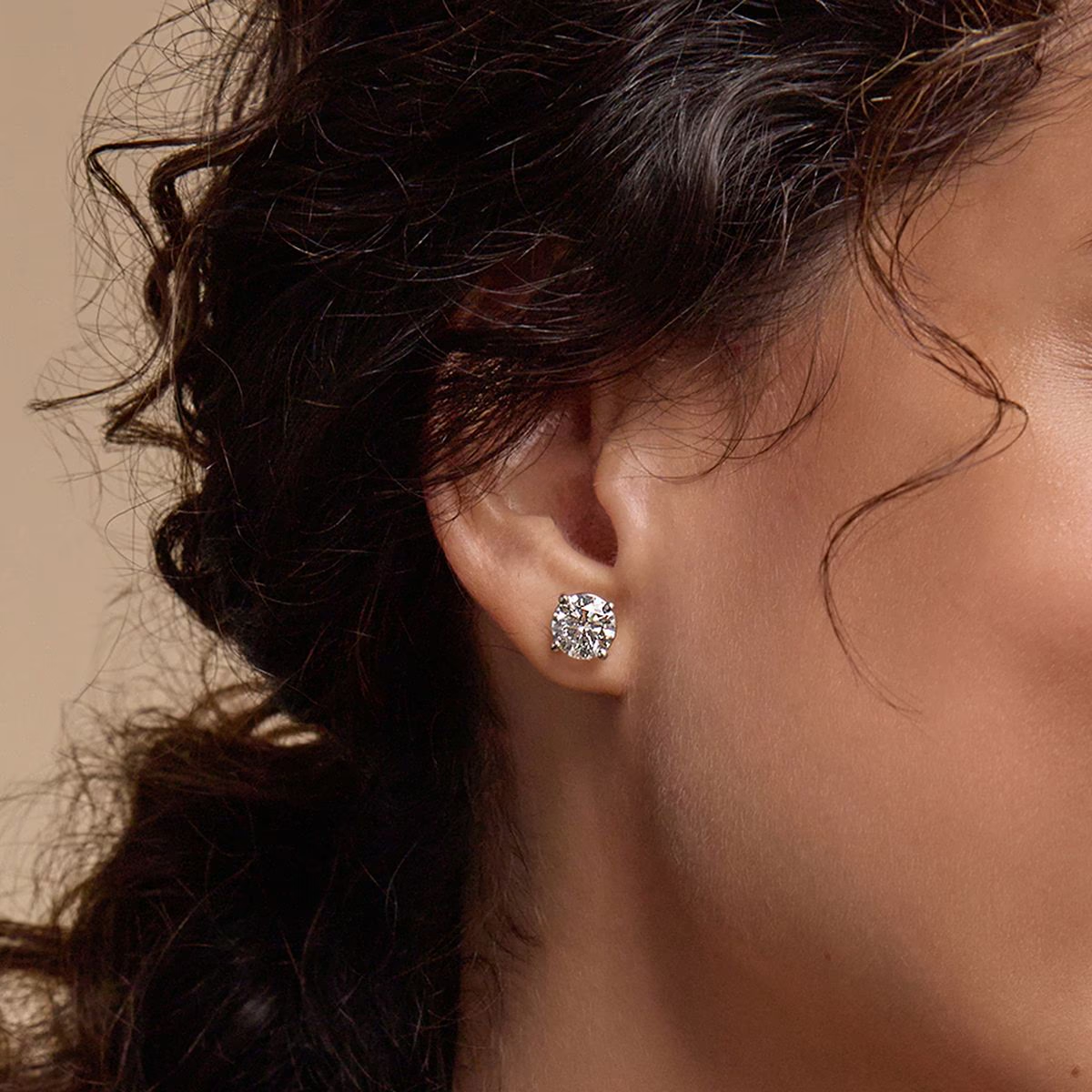 5.00 CTW Lab-Grown Diamond Stud Earrings