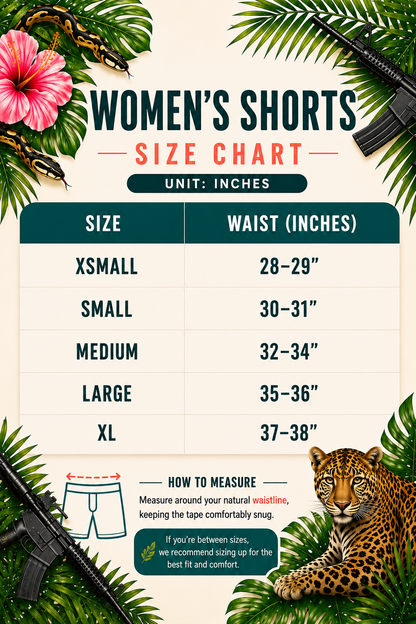Women's High-Waisted Training Shorts – Tiger Snipe