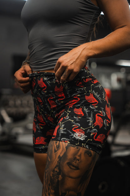 Women's High-Waisted Training Shorts – Tactimingo