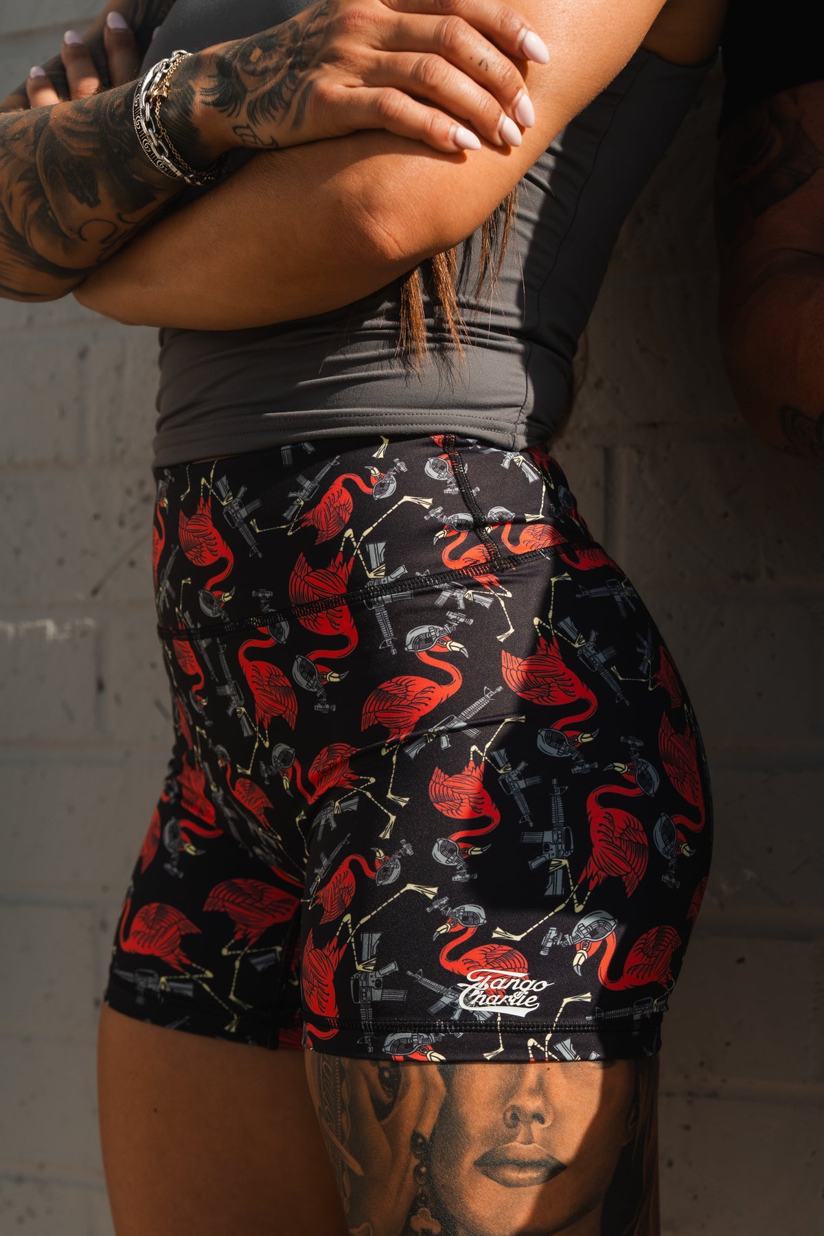 Women's High-Waisted Training Shorts – Tactimingo