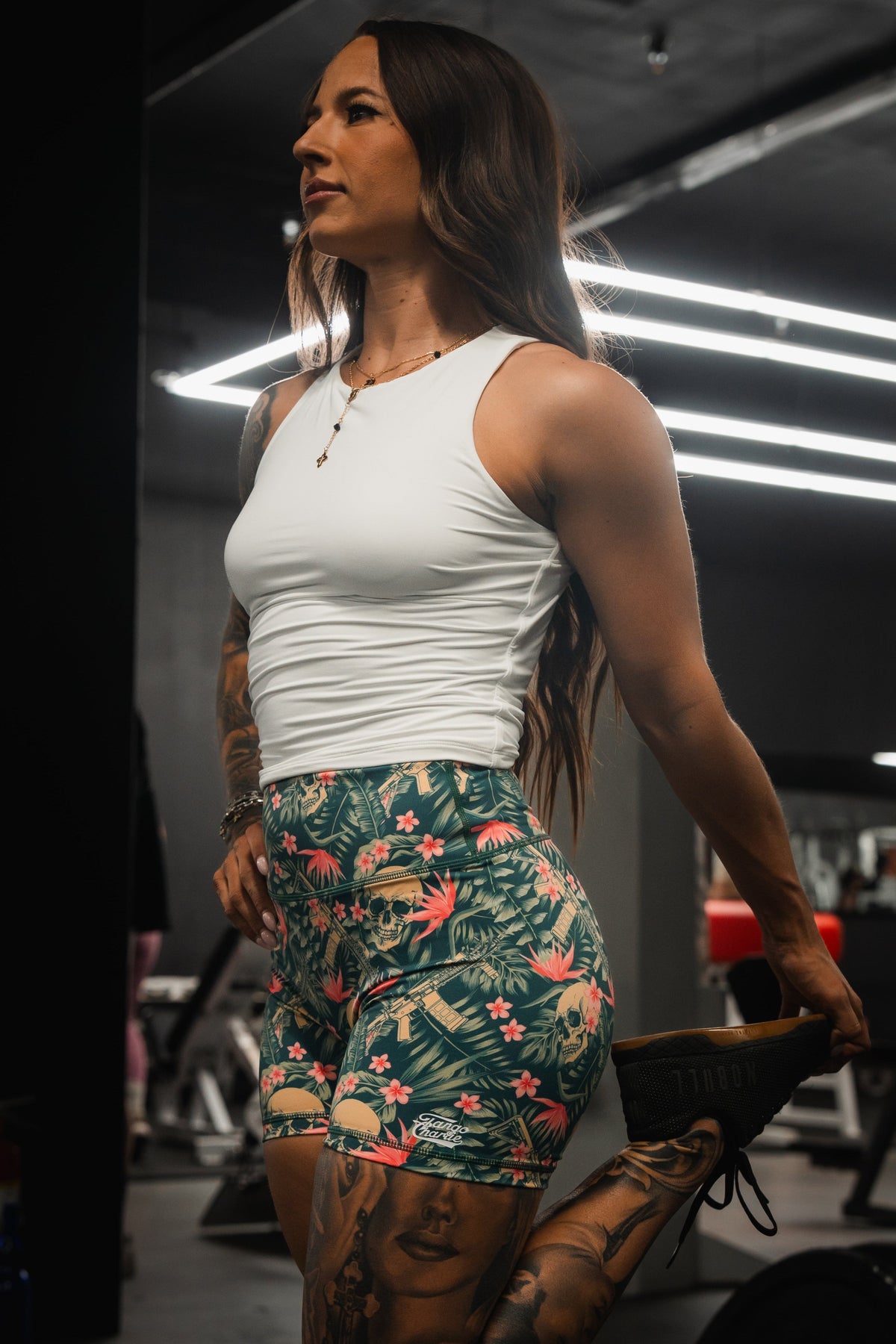 Women's High-Waisted Training Shorts – Aloha AR