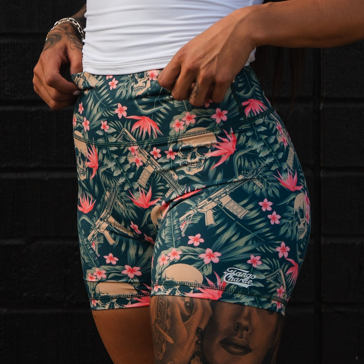 Women's High-Waisted Training Shorts – Aloha AR