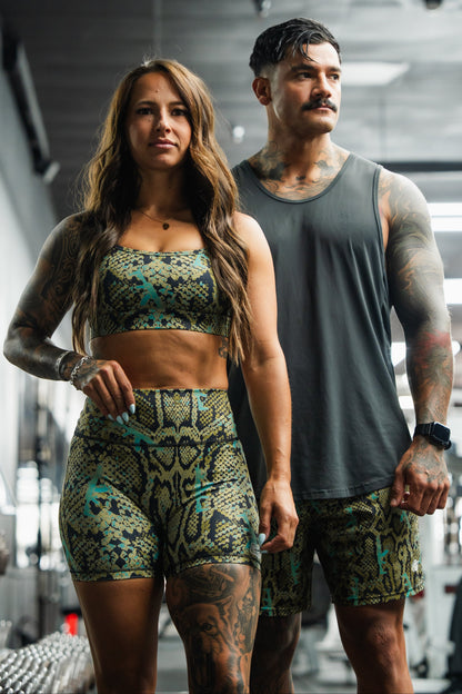 Women's High-Waisted Training Shorts – Lethal Venom