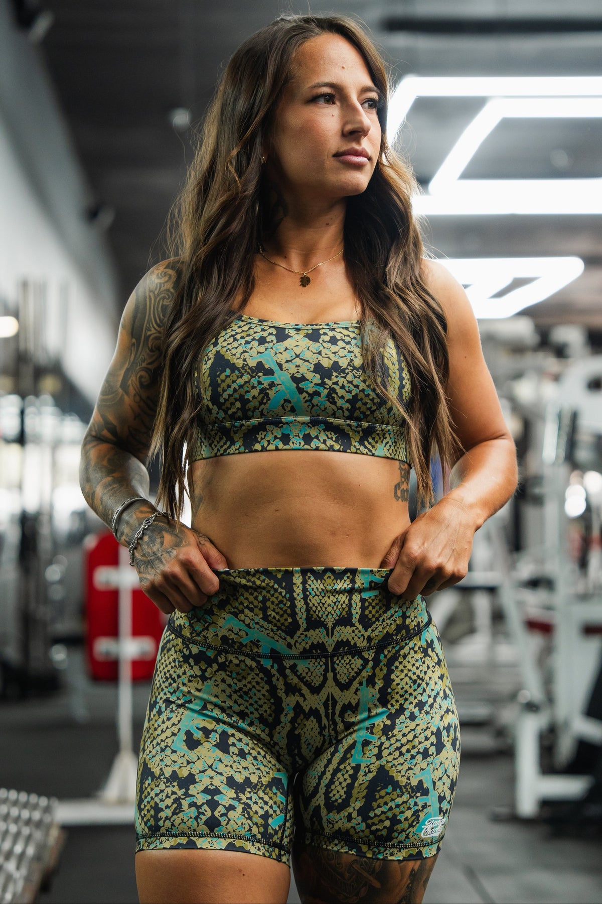 Women's High-Waisted Training Shorts – Lethal Venom