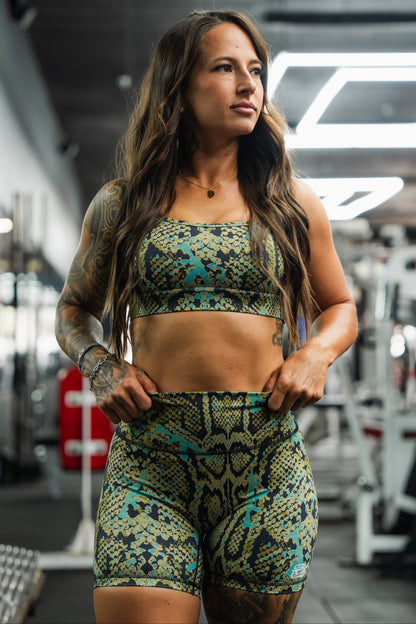 Women's High-Waisted Training Shorts – Lethal Venom