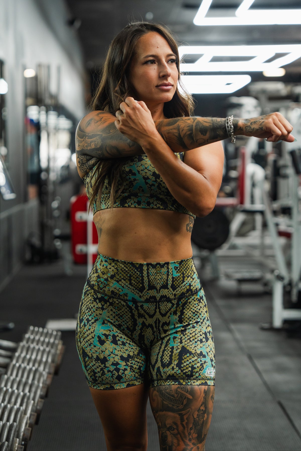 Women's High-Waisted Training Shorts – Lethal Venom