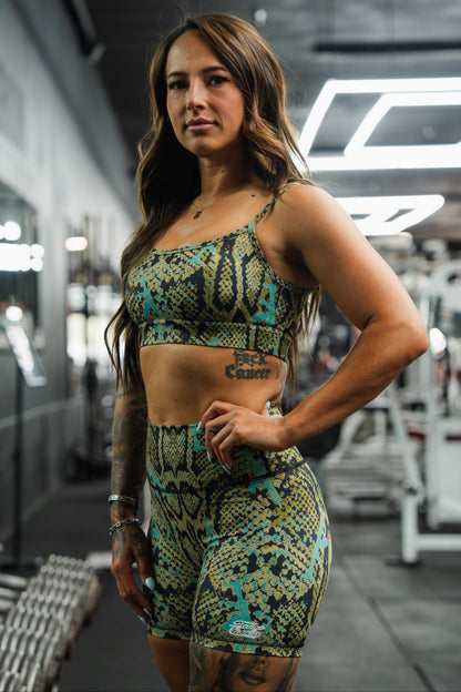 Women's High-Waisted Training Shorts – Lethal Venom