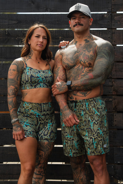 Women's High-Waisted Training Shorts – Lethal Venom