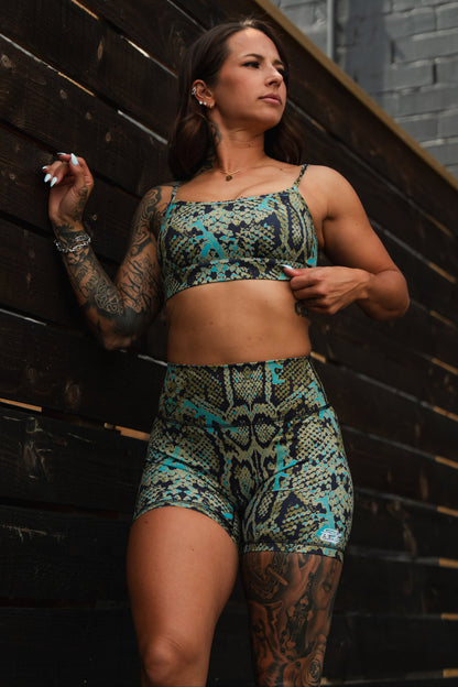Women's High-Waisted Training Shorts – Lethal Venom