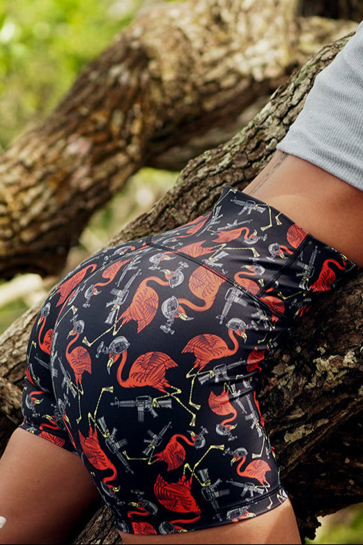 Women's High-Waisted Training Shorts – Tactimingo