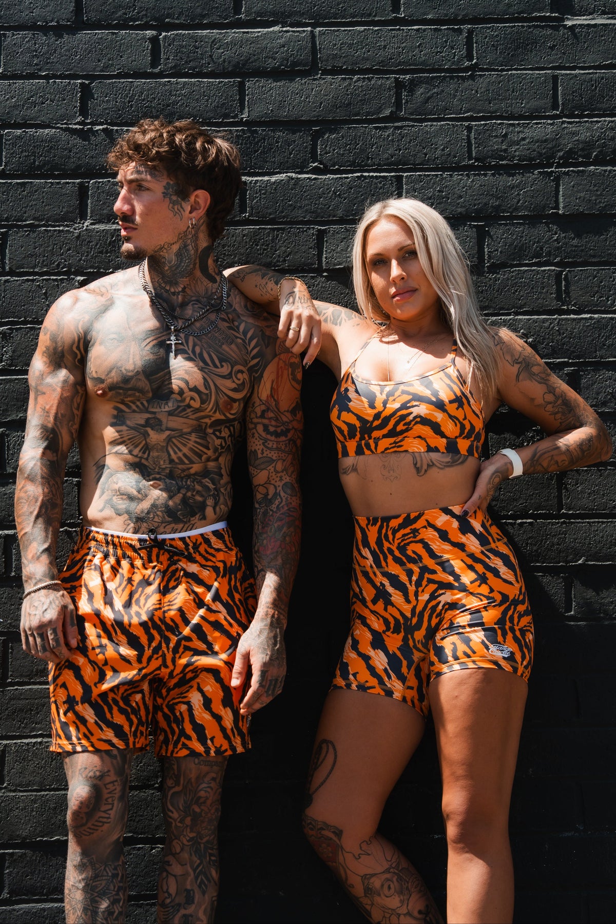 Women's High-Waisted Training Shorts – Tiger Snipe