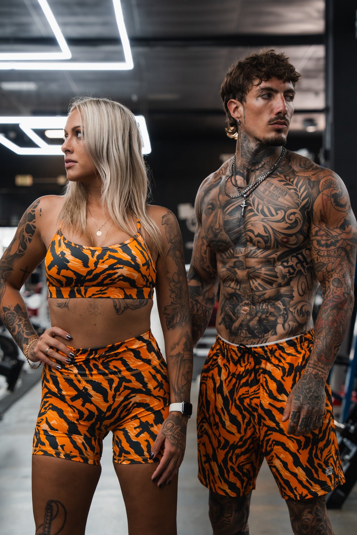 Women's High-Waisted Training Shorts – Tiger Snipe