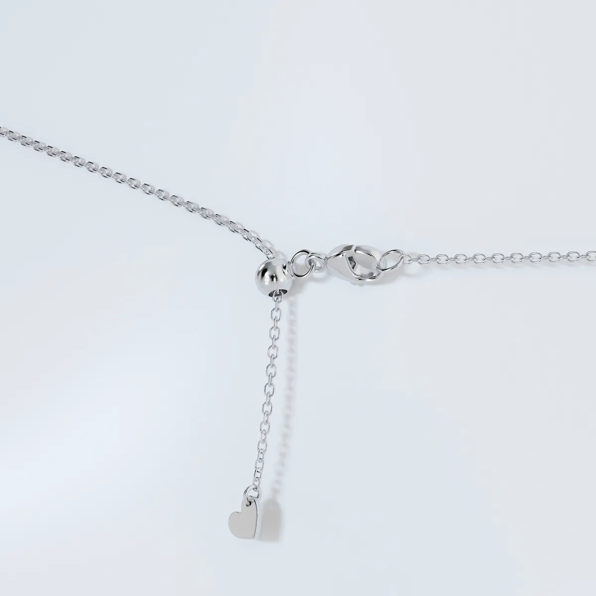 3.00 CTW Round Lab-Grown Diamond Floating Solitaire Pendant Necklace