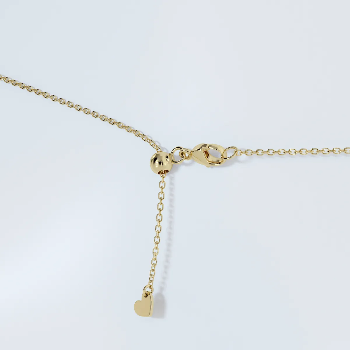 3.00 CTW Heart-Shaped Lab-Grown Diamond Floating Pendant Necklace