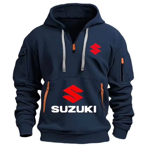 Men's Suzuki Motorcycle Graphic Hoodie
