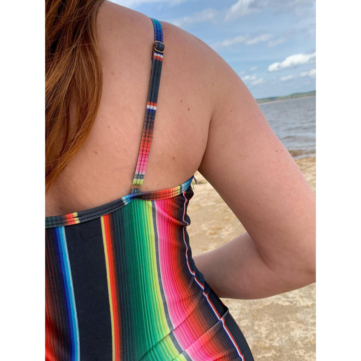 Women's Fringe One-Piece Swimsuit – Havasu
