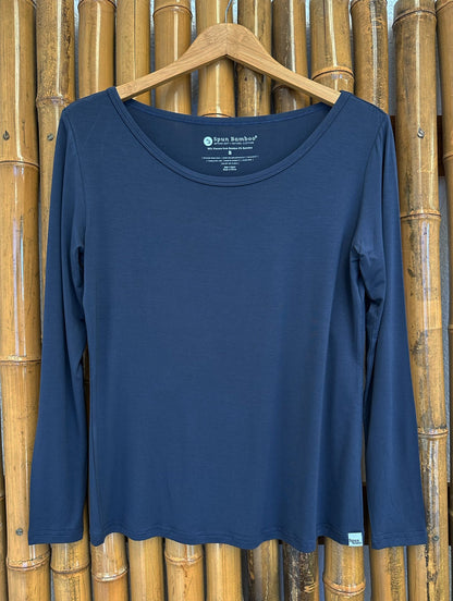 Women's Bamboo Long-Sleeve Lounge Tee