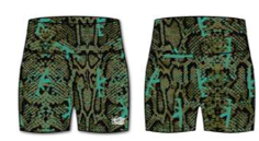 Women's High-Waisted Training Shorts – Lethal Venom