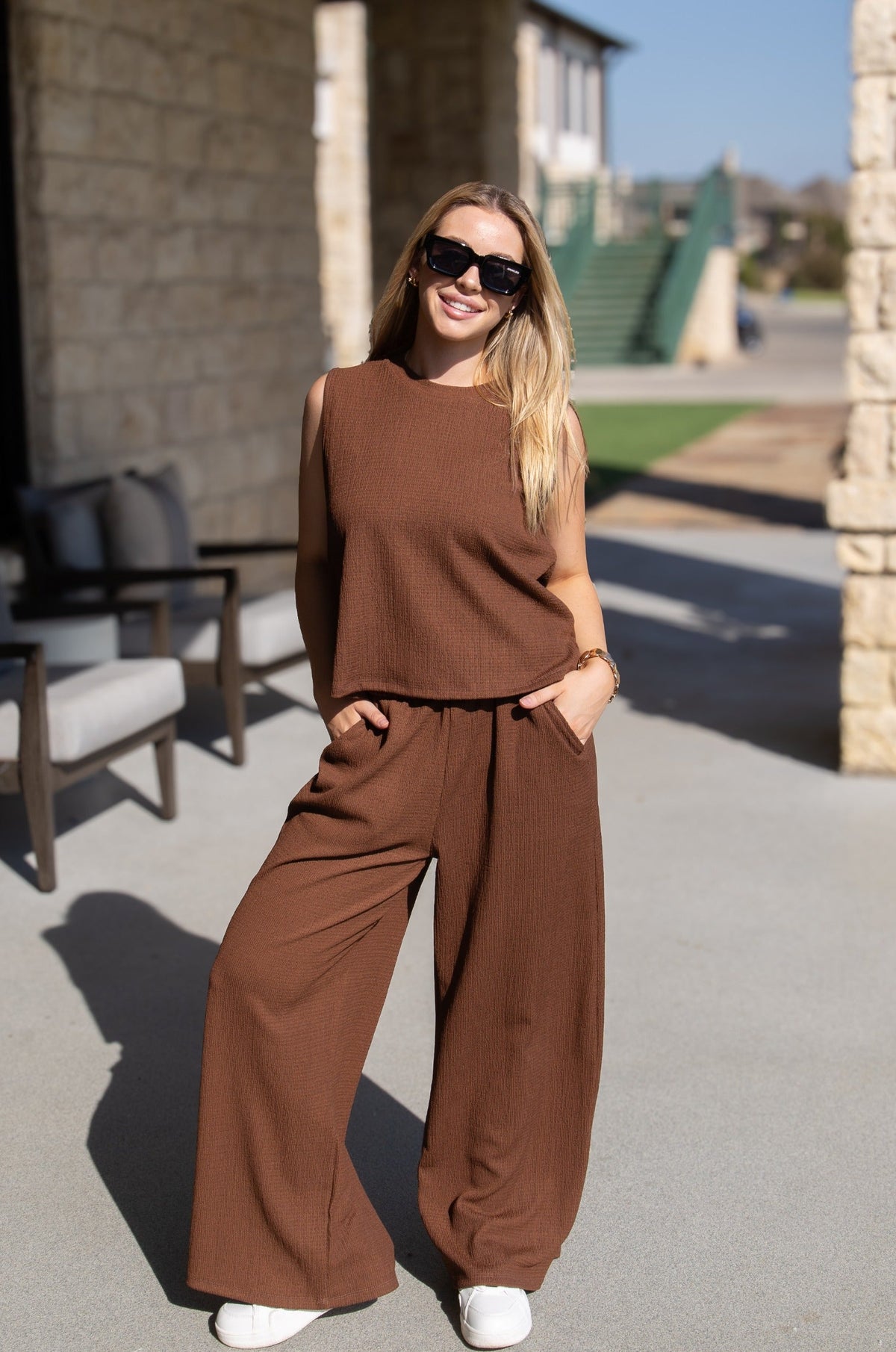 Women's Textured Knit Lounge Pants – Earhart