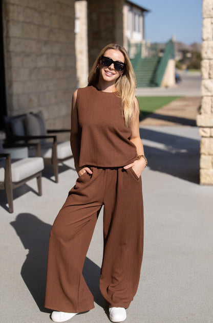 Women's Textured Knit Lounge Pants – Earhart