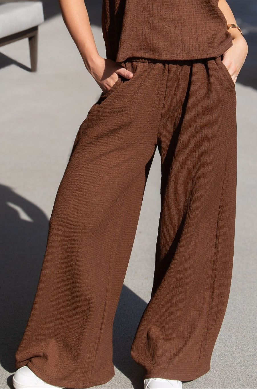 Women's Textured Knit Lounge Pants – Earhart