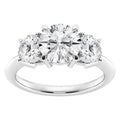 2.00 CTW Lab-Grown Diamond Three-Stone Engagement Ring