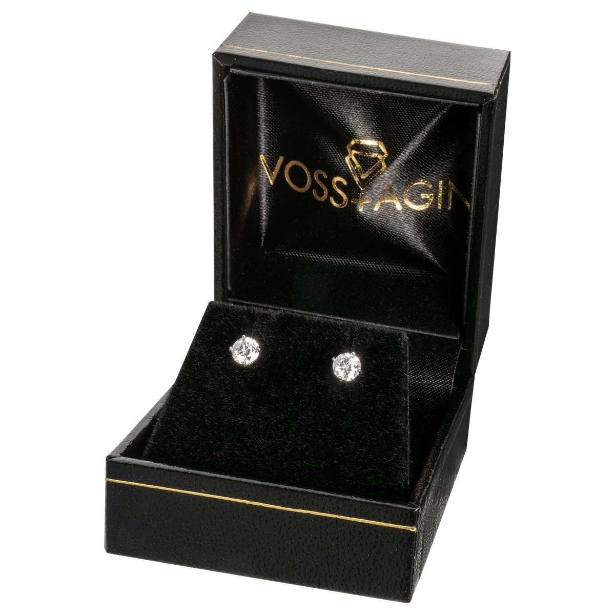 2.00 CTW Lab-Grown Diamond Stud Earrings