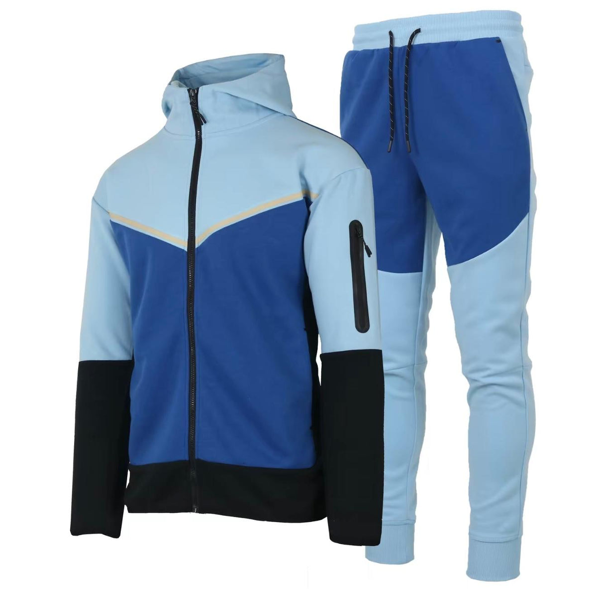 Men's Two-Tone Fleece Tracksuit