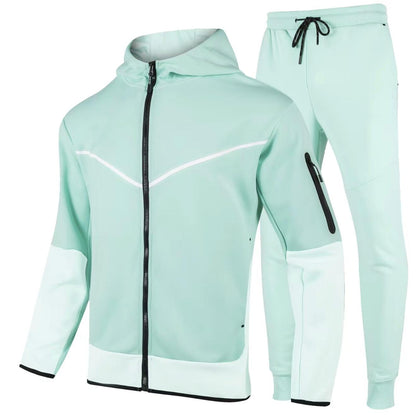 Men's Two-Tone Fleece Tracksuit