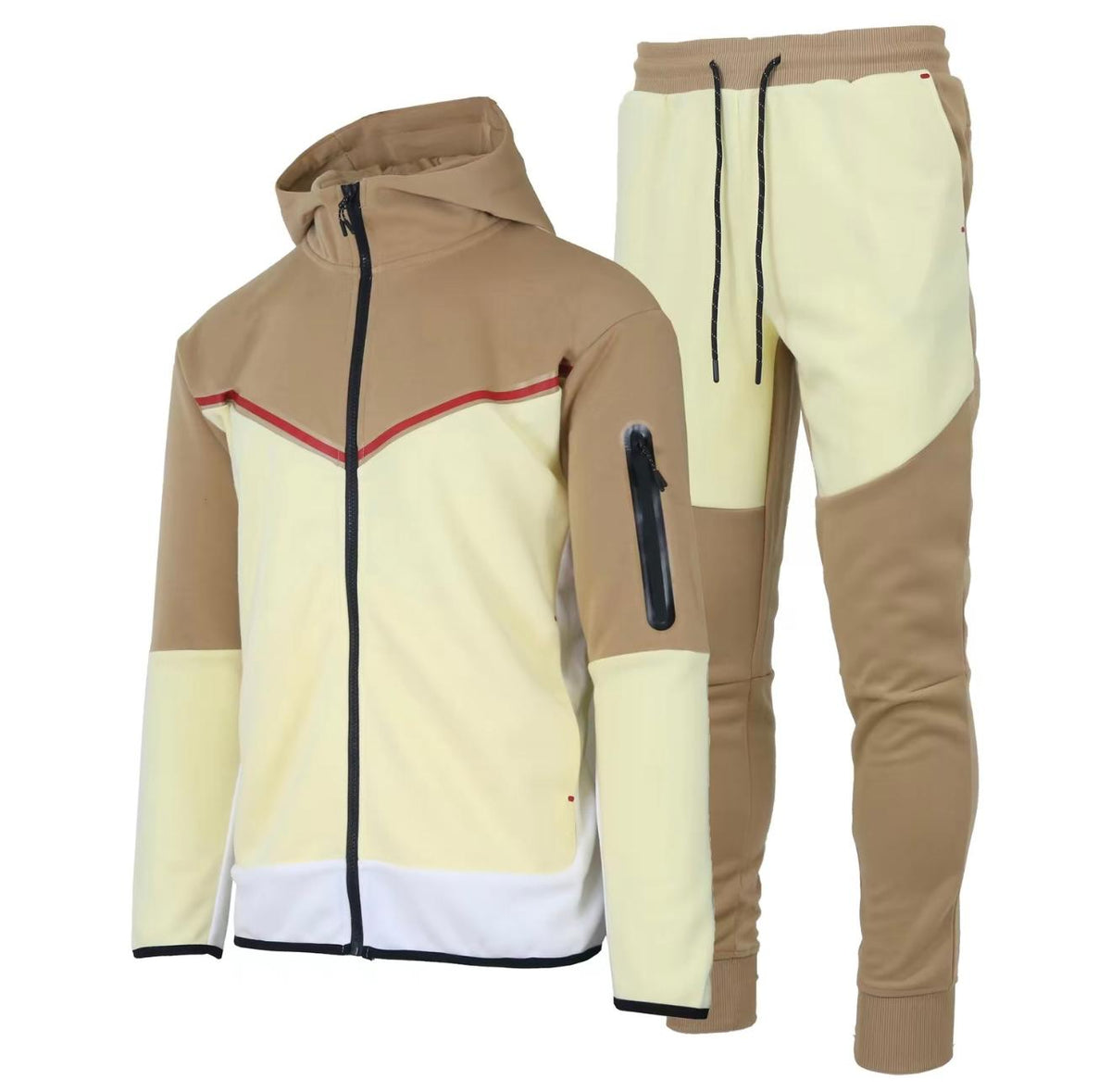 Men's Two-Tone Fleece Tracksuit