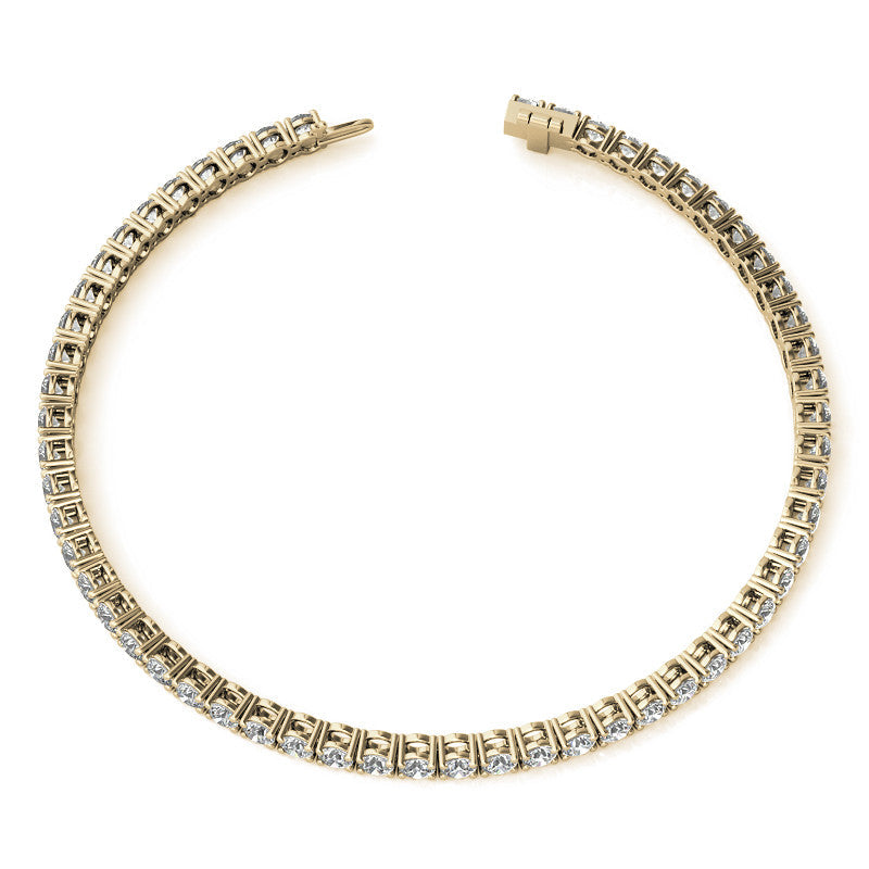 12.00 CTW Lab-Grown Diamond Tennis Bracelet