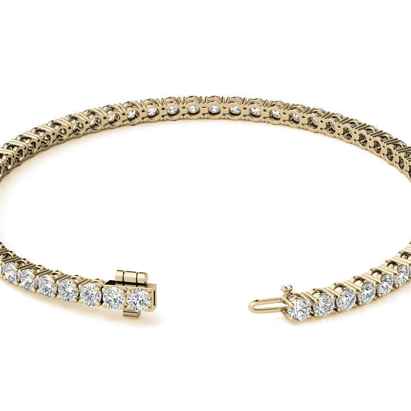 12.00 CTW Lab-Grown Diamond Tennis Bracelet