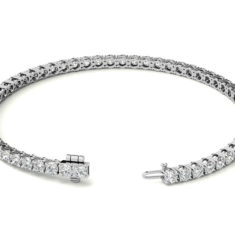 12.00 CTW Lab-Grown Diamond Tennis Bracelet