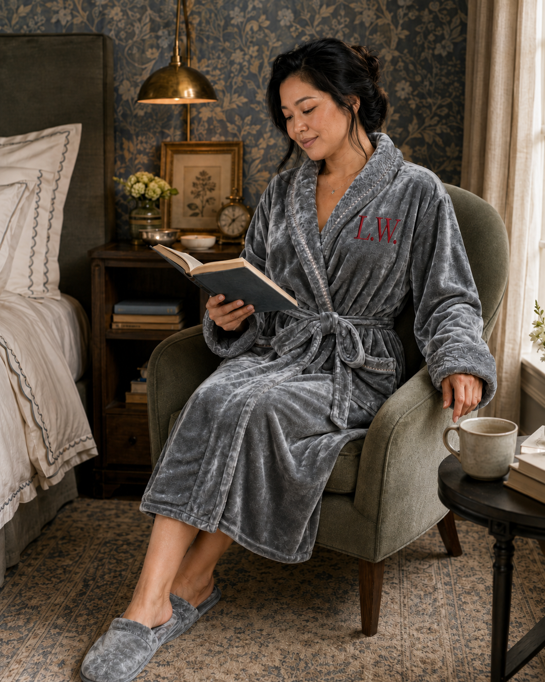 Women's Ultra-Soft Plush Bathrobe