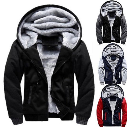 Men's Autumn Hooded Sweatshirt Jacket