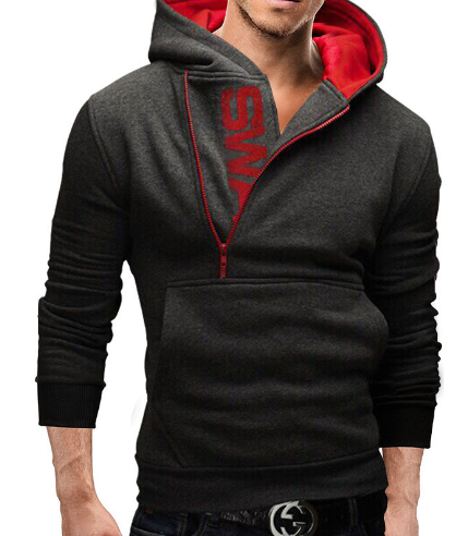 Men's Winter Fleece Hooded Sweatshirt