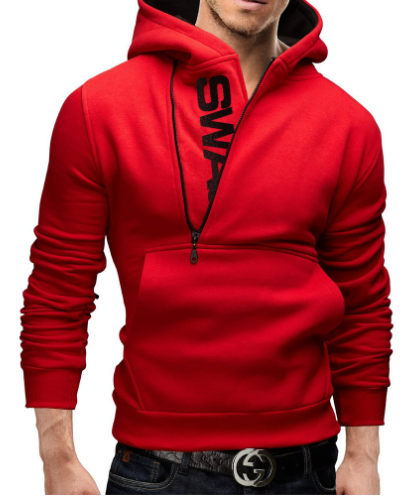 Men's Winter Fleece Hooded Sweatshirt